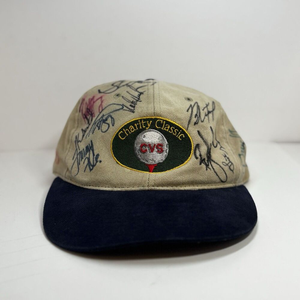 CVS Charity Classic Golf Tournament Autographed Hat Unauthenticated